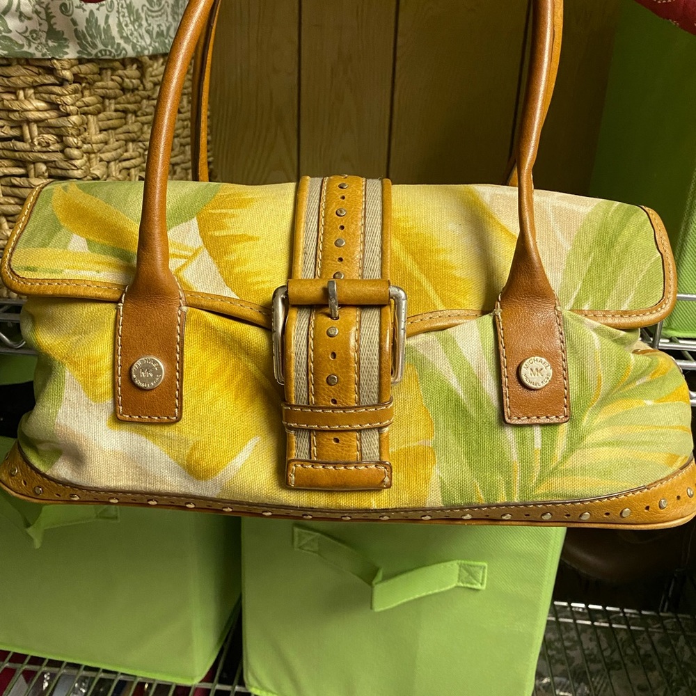 Michael Kors vintage tropical purse